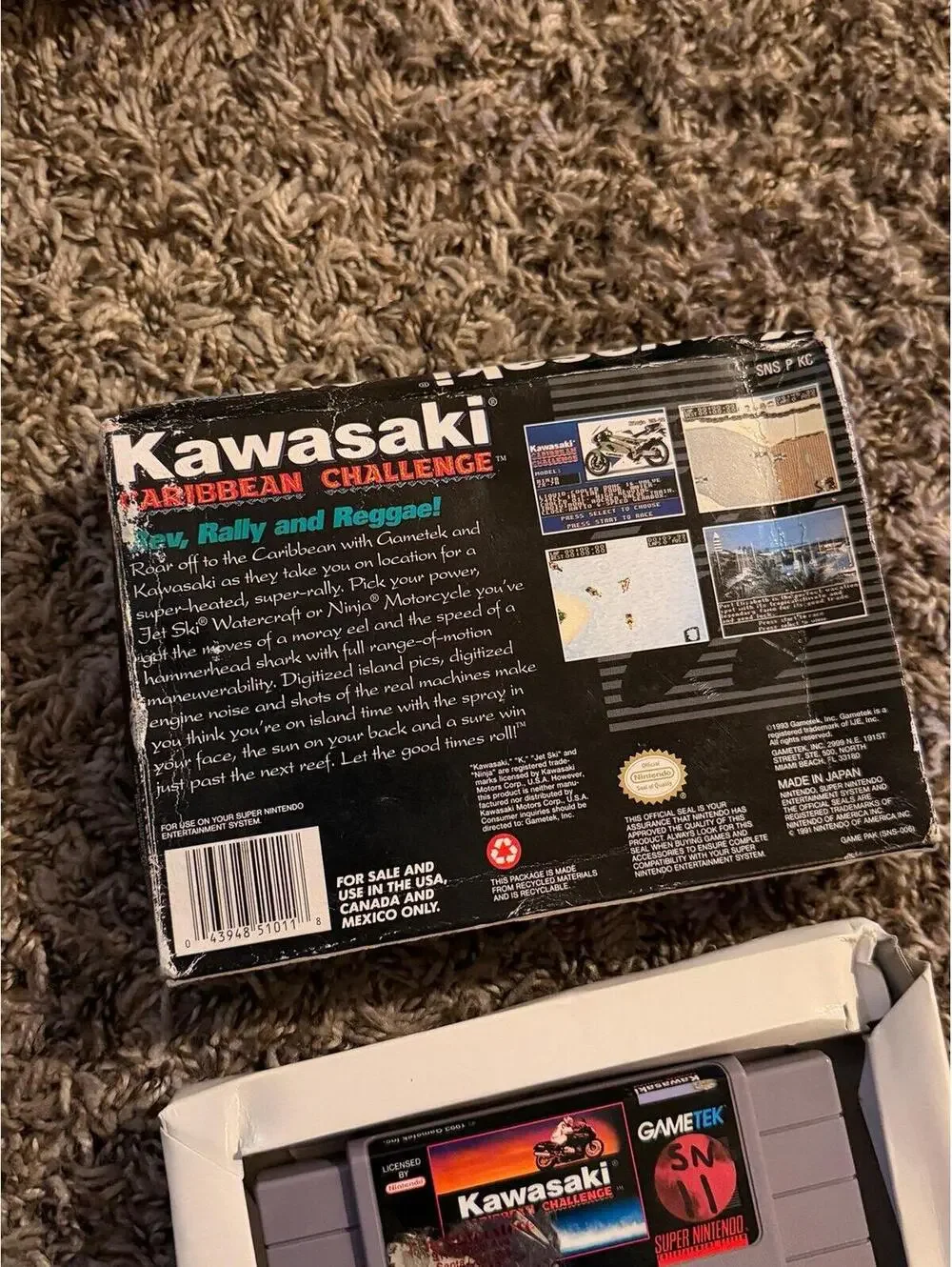 Kawasaki Caribbean Challenge for Super Nintendo